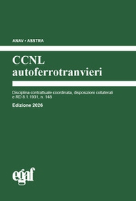 CCNL autoferrotranvieri 2026 - Librerie.coop
