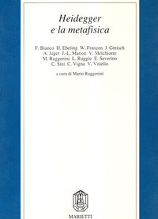 Heidegger e la metafisica - Librerie.coop Heidegger e la metafisica - Librerie.coop