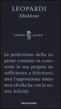 Zibaldone e commentata - Librerie.coop Zibaldone e commentata - Librerie.coop