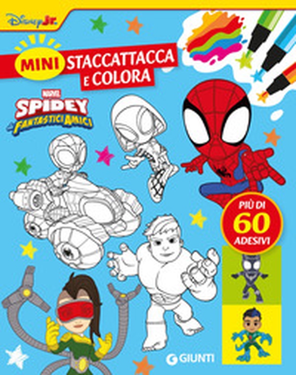 Spidey e i suoi fantastici amici. Mini staccattacca & colora. Con adesivi - Librerie.coop Spidey e i suoi fantastici amici. Mini staccattacca & colora. Con adesivi - Librerie.coop