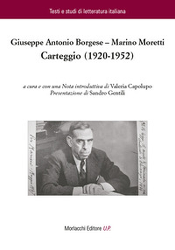 Carteggio (1920-1952) - Librerie.coop Carteggio (1920-1952) - Librerie.coop
