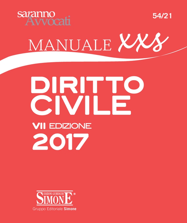 Manuale XXS di Diritto Civile (FORMATO "extra small") - Librerie.coop Manuale XXS di Diritto Civile (FORMATO "extra small") - Librerie.coop