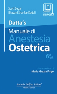 Datta's, Manuale di anestesia ostetrica - Librerie.coop