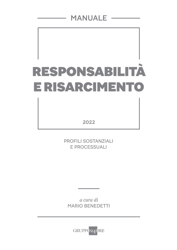 Responsabilità e risarcimento 2022 - Librerie.coop Responsabilità e risarcimento 2022 - Librerie.coop
