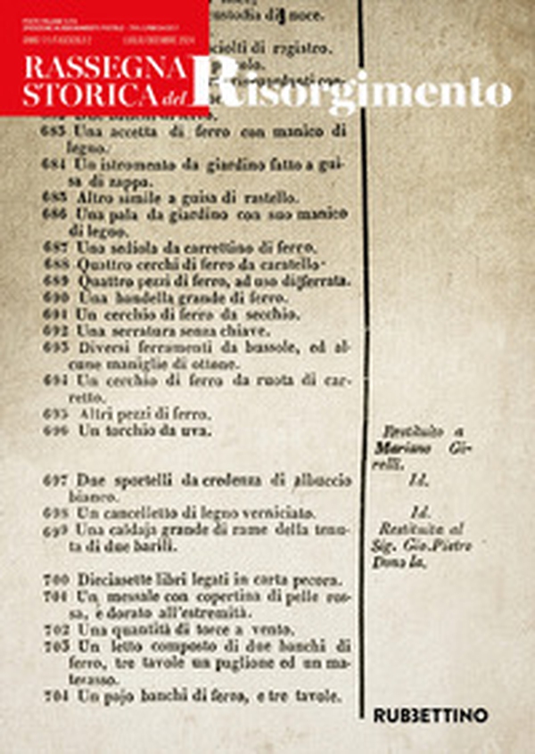 Rassegna storica del Risorgimento - Vol. 2 - Librerie.coop Rassegna storica del Risorgimento - Vol. 2 - Librerie.coop