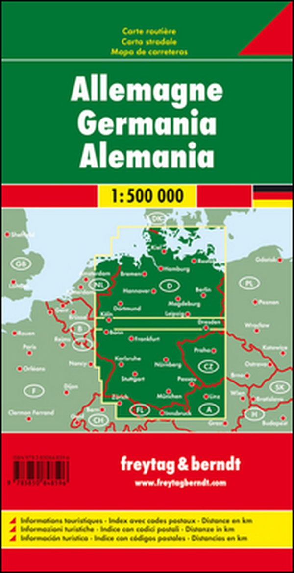 Germania 1:500.000 - Librerie.coop Germania 1:500.000 - Librerie.coop