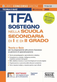 TFA Insegnante di sostegno. Nella scuola secondaria di I e di II grado. Teoria e quiz per la preparazione alle prove d'accesso ai percorsi di specializzazione - Librerie.coop TFA Insegnante di sostegno. Nella scuola secondaria di I e di II grado. Teoria e quiz per la preparazione alle prove d'accesso ai percorsi di specializzazione - Librerie.coop