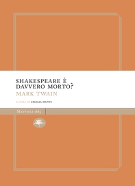 Shakespeare è davvero morto? - Librerie.coop