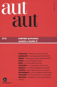 Aut aut - Vol. 373 - Librerie.coop Aut aut - Vol. 373 - Librerie.coop