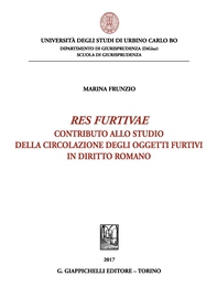 Res furtivae - Librerie.coop Res furtivae - Librerie.coop