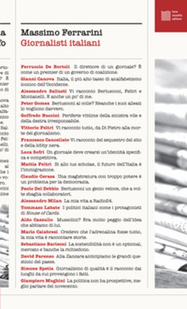 Giornalisti italiani - Librerie.coop Giornalisti italiani - Librerie.coop