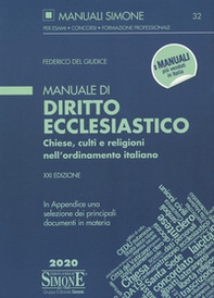 Manuale di diritto ecclesiastico. Chiese, culti e religioni nell'ordinamento italiano - Librerie.coop