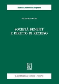 Società benefit e diritto di recesso - Librerie.coop