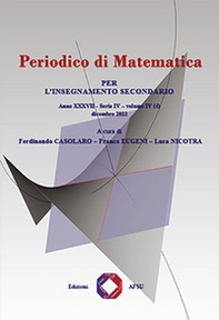 Periodico di matematica. Per l'insegnamento secondario - Vol. 4\4 - Librerie.coop