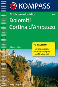 Guida escursionistica n. 993. Dolomiti, Cortina d'Ampezzo - Librerie.coop