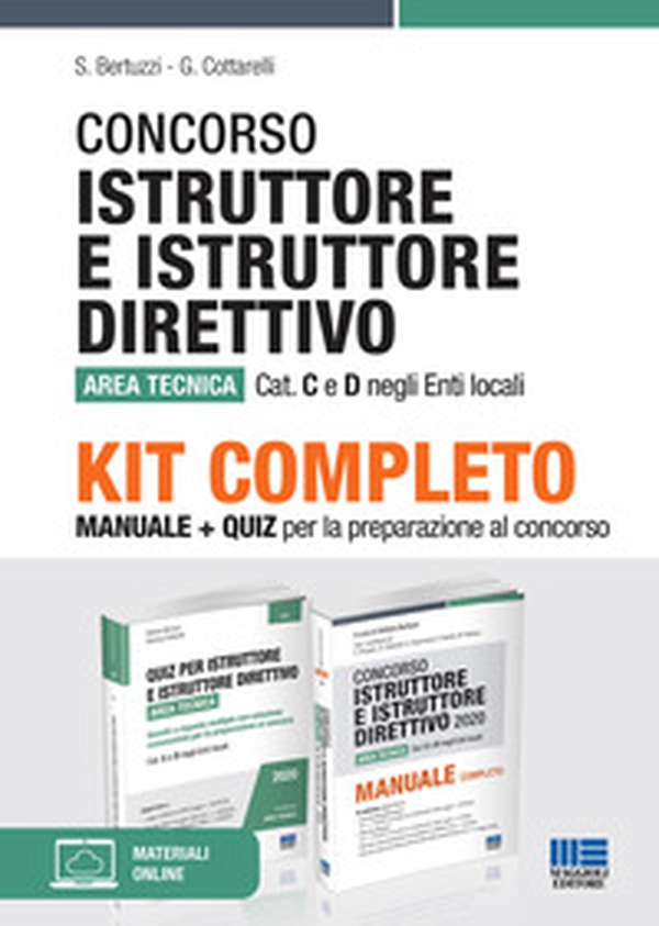 Kit quesiti per i tecnici degli enti locali. Quiz a risposta multipla per la preparazione ai concorsi di categoria C e D per i tecnici degli enti locali-Quiz per istruttore e istruttore direttivo. Area tecnica. Quesiti a risposta multipla con soluzione co - Librerie.coop Kit quesiti per i tecnici degli enti locali. Quiz a risposta multipla per la preparazione ai concorsi di categoria C e D per i tecnici degli enti locali-Quiz per istruttore e istruttore direttivo. Area tecnica. Quesiti a risposta multipla con soluzione co - Librerie.coop