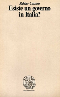 Esiste un governo in Italia? - Librerie.coop
