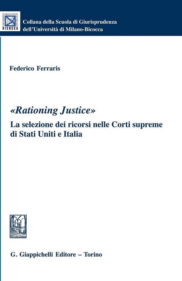 Rationing Justice' - Librerie.coop Rationing Justice' - Librerie.coop