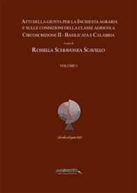 Atti della giunta per la inchiesta agraria e sulle condizioni della classe agricola - Vol. 1 - Librerie.coop