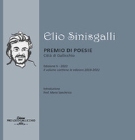 Elio Sinisgalli. Premio poesie 2022 - Librerie.coop