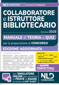 Manuale concorso collaboratore e istruttore bibliotecario 2026 - Librerie.coop