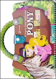 Disegna tanti bellissimi pony. Con adesivi - Librerie.coop