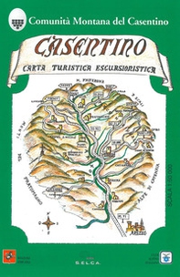 Casentino. Carta turistica-escursionistica 1:50.000 - Librerie.coop