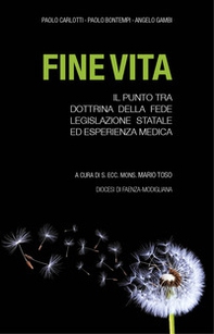 Fine vita. il punto tra dottrina della fede, legislazione statale ed esperienza medica - Librerie.coop