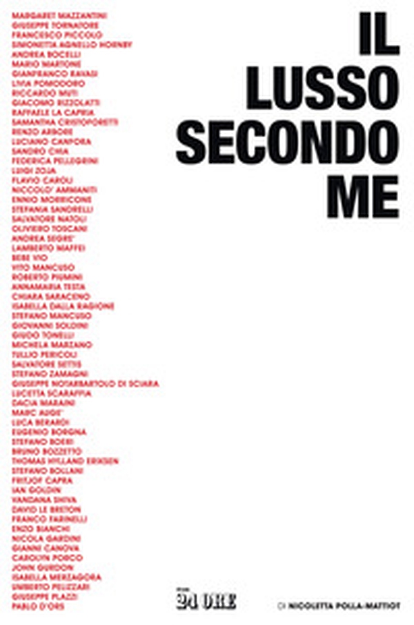 Il lusso secondo me - Librerie.coop Il lusso secondo me - Librerie.coop