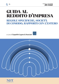 GUIDA AL REDDITO D'IMPRESA 4 - Regole specifiche, società di comodo, rapporti con l'estero - Librerie.coop