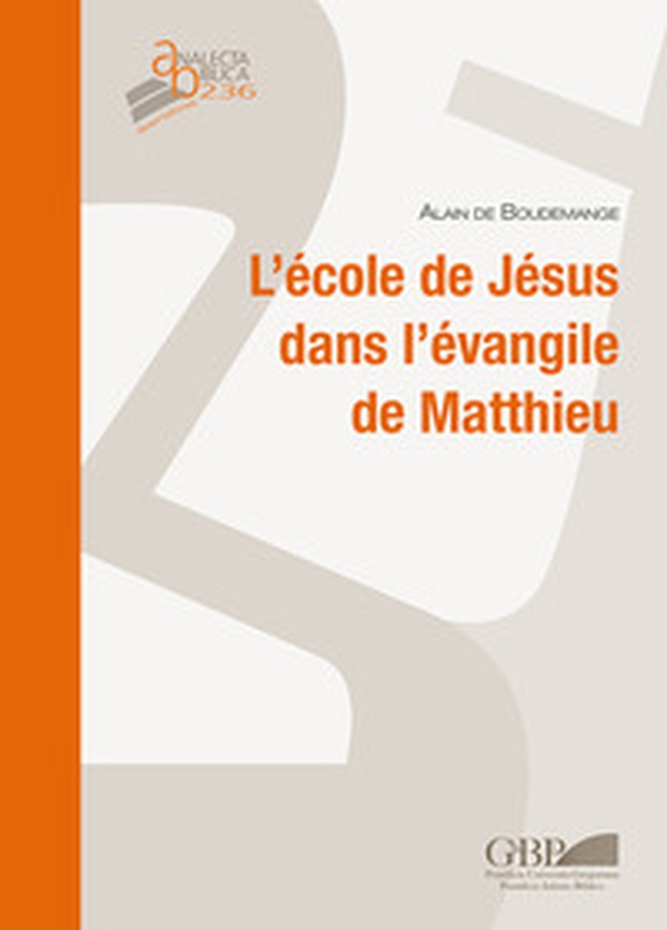 L'école de Jésus dans l'évangile de Matthieu - Librerie.coop L'école de Jésus dans l'évangile de Matthieu - Librerie.coop