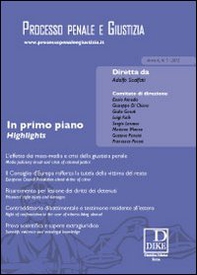 Processo penale e giustizia - Vol. 1 - Librerie.coop