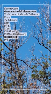 Grammatica della letteratura - Librerie.coop Grammatica della letteratura - Librerie.coop