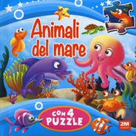 Animali del mare. Libro puzzle - Librerie.coop