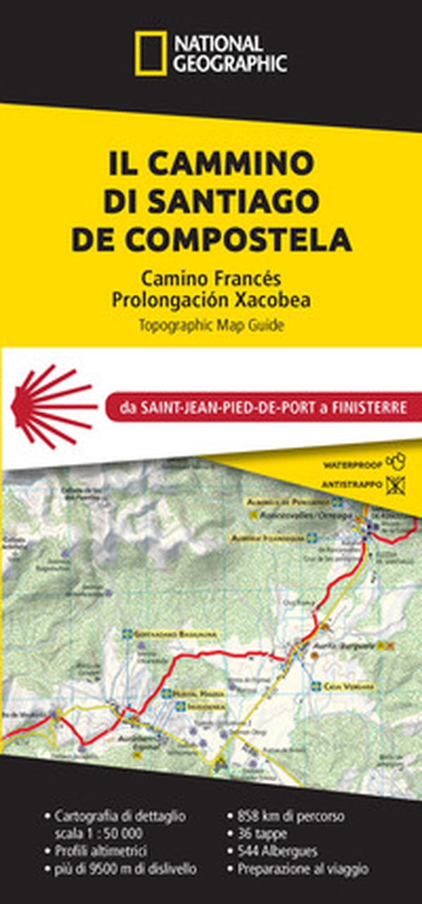 Il cammino di Santiago de Compostela da Saint-Pied-de-Port a Finisterre - Librerie.coop Il cammino di Santiago de Compostela da Saint-Pied-de-Port a Finisterre - Librerie.coop