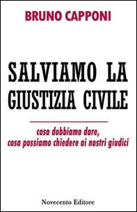 Salviamo la giustizia civile - Librerie.coop