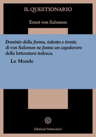 Il questionario - Librerie.coop Il questionario - Librerie.coop