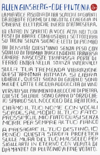Ode plutonia. Poesie 1977-1980. Testo inglese a fronte - Librerie.coop Ode plutonia. Poesie 1977-1980. Testo inglese a fronte - Librerie.coop