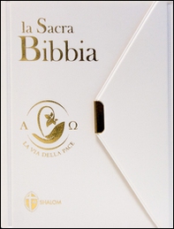 La Sacra Bibbia. La via della pace. Ediz. tascabile con bottoncino bianca - Librerie.coop