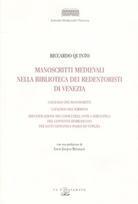 Manoscritti medievali nella Biblioteca dei Redentoristi a Venezia - Librerie.coop Manoscritti medievali nella Biblioteca dei Redentoristi a Venezia - Librerie.coop