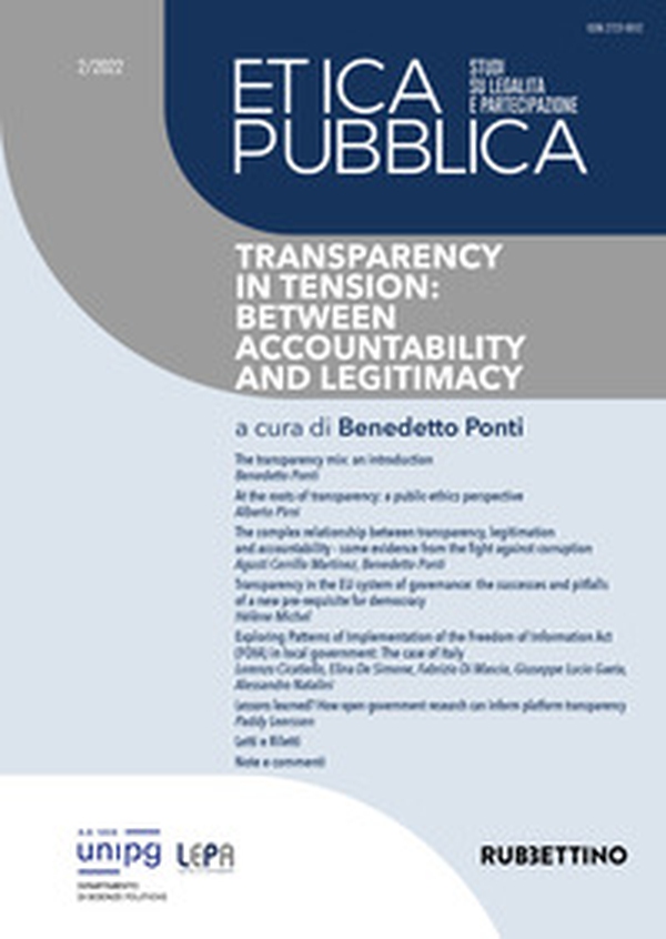 Etica pubblica. Studi su legalità e partecipazione - Vol. 2 - Librerie.coop Etica pubblica. Studi su legalità e partecipazione - Vol. 2 - Librerie.coop
