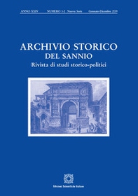 Archivio storico del Sannio. Rivista di studi storico-politici - Librerie.coop