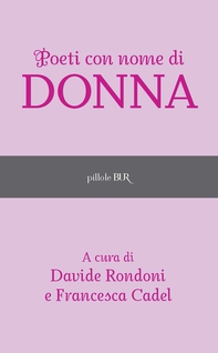 Poeti con nome di donna - Librerie.coop