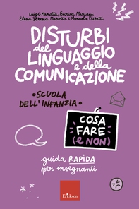 Disturbi del linguaggio e della comunicazione - Cosa fare (e non) - Librerie.coop