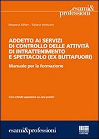 Addetto ai servizi di controllo delle attività di intrattenimento e spettacolo (ex buttafuori) - Librerie.coop