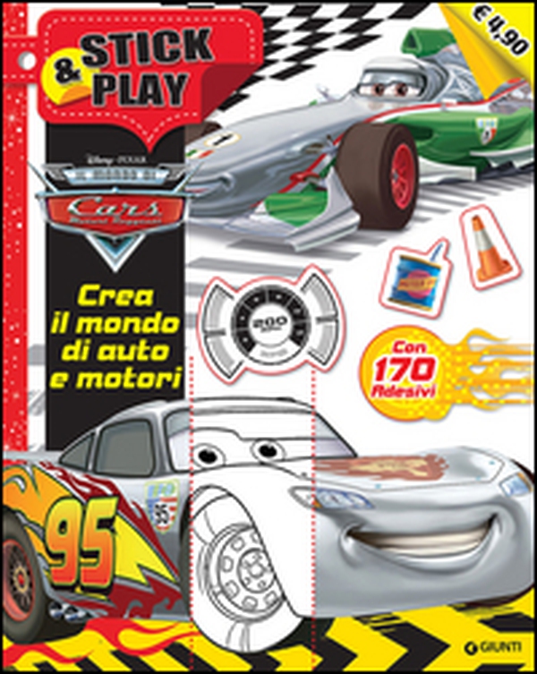Crea il mondo di auto e motori. Stick & play. Cars. Con adesivi - Librerie.coop Crea il mondo di auto e motori. Stick & play. Cars. Con adesivi - Librerie.coop
