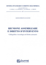Riunione assembleare e diritto d'intervento - Librerie.coop
