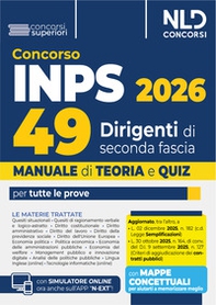 Concorso Inps per 49 dirigenti. Manuale con teoria e quiz 2026 - Librerie.coop