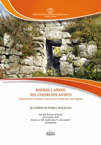 Risorse lapidee nel costruito antico. Fortificazioni sannitiche, nuraghi, città morte del Vicino Oriente - Librerie.coop