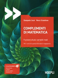 Complementi di matematica. Funzioni di più variabili reali - Librerie.coop